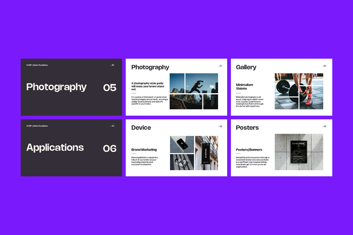 Brand Guidelines 2025, a Branding & Logo Template by Nowshinz Shoma (Photo 5 of 8)