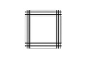 Modern Square Frame SVG Bundle, an Illustration by Creativeshirt (Thumbnail 10 of 31)