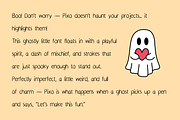 Pixo – A Playful Handwritten Font, a Handwritten Font by BiancaXavier (Thumbnail 2 of 7)