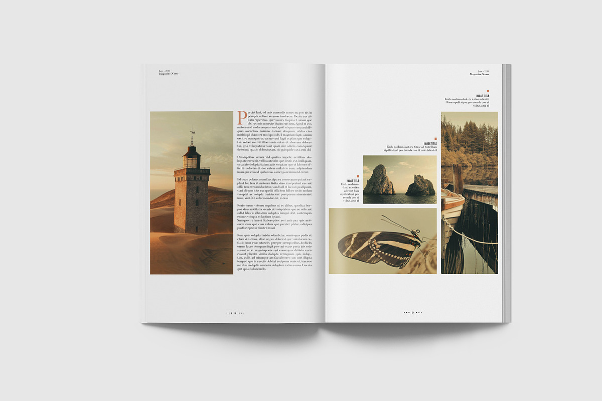 Multipurpose Magazine Template, a Magazine Template by Uloel Design (Photo 8 of 12)
