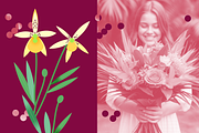 Summer flowers set – 87+ elements, a Decorative Illustration by Schumacher Shop (Thumbnail 7 of 26)