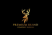 Premium Deer Logo - Mock-Up & Vector, a Branding & Logo Template by Multiple (Thumbnail 5 of 5)