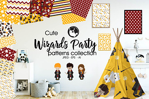 WIZARDS PARTY Pattern collection