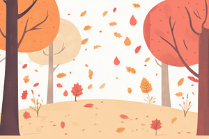 Autumn leaves dance in the wind, a Photo by Beautiful things