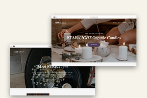 Starlight Squarespace Template