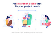 35 Thinking Illustrations, a Person Illustration by Prosymbols (Thumbnail 3 of 8)