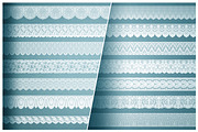 Digital Lace Borders & Backgrounds, a Decorative Illustration by digiful (Thumbnail 4 of 6)