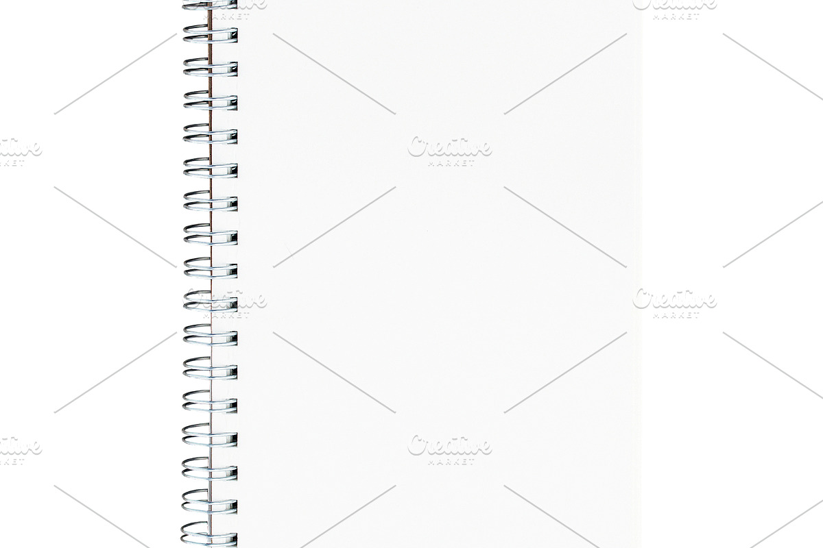 Spiral notebook with blank cover, a School & Education Photo by BOOCYS (Photo 2 of 2)