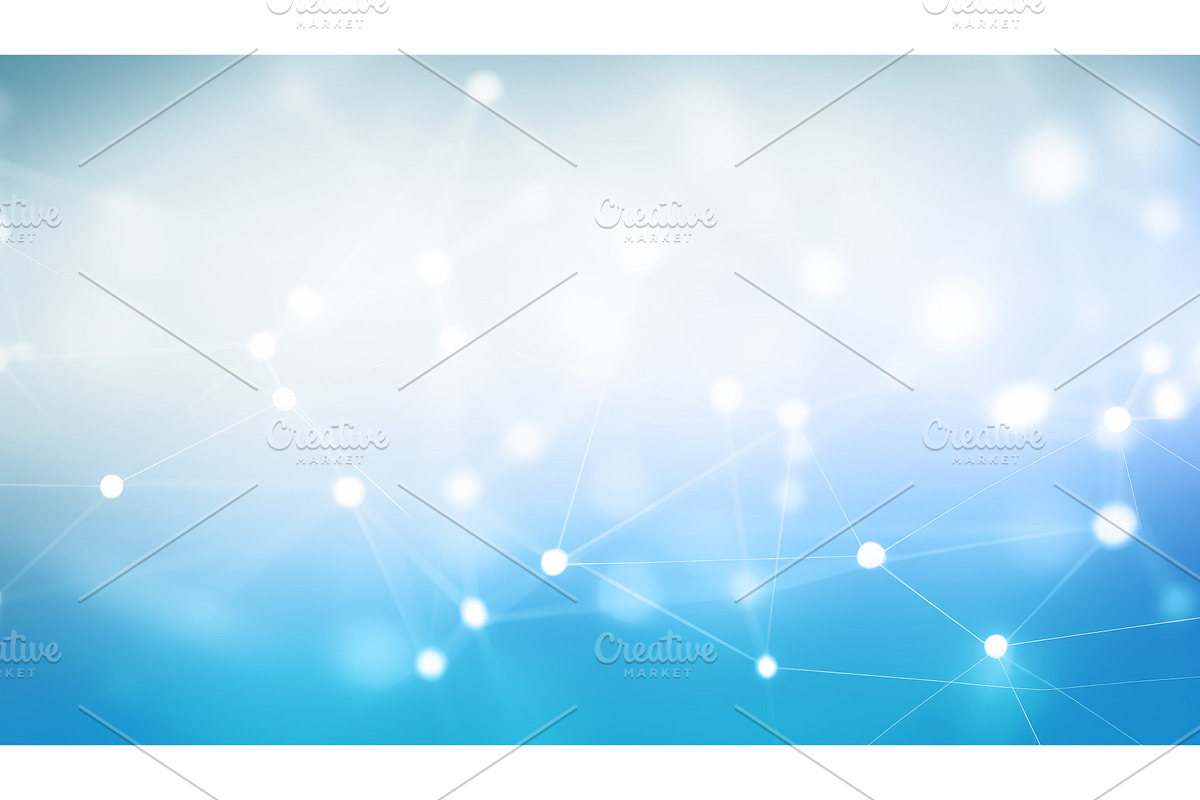Abstract High Tech Background, an Illustration by BazziBa♥