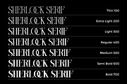 Sherlock Serif Family (126 Fonts), a Serif Font by Mahesans Co (Thumbnail 7 of 25)