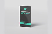 Business Card Vertical - Mockup, a Mockup by Rometheme Std (Thumbnail 3 of 5)