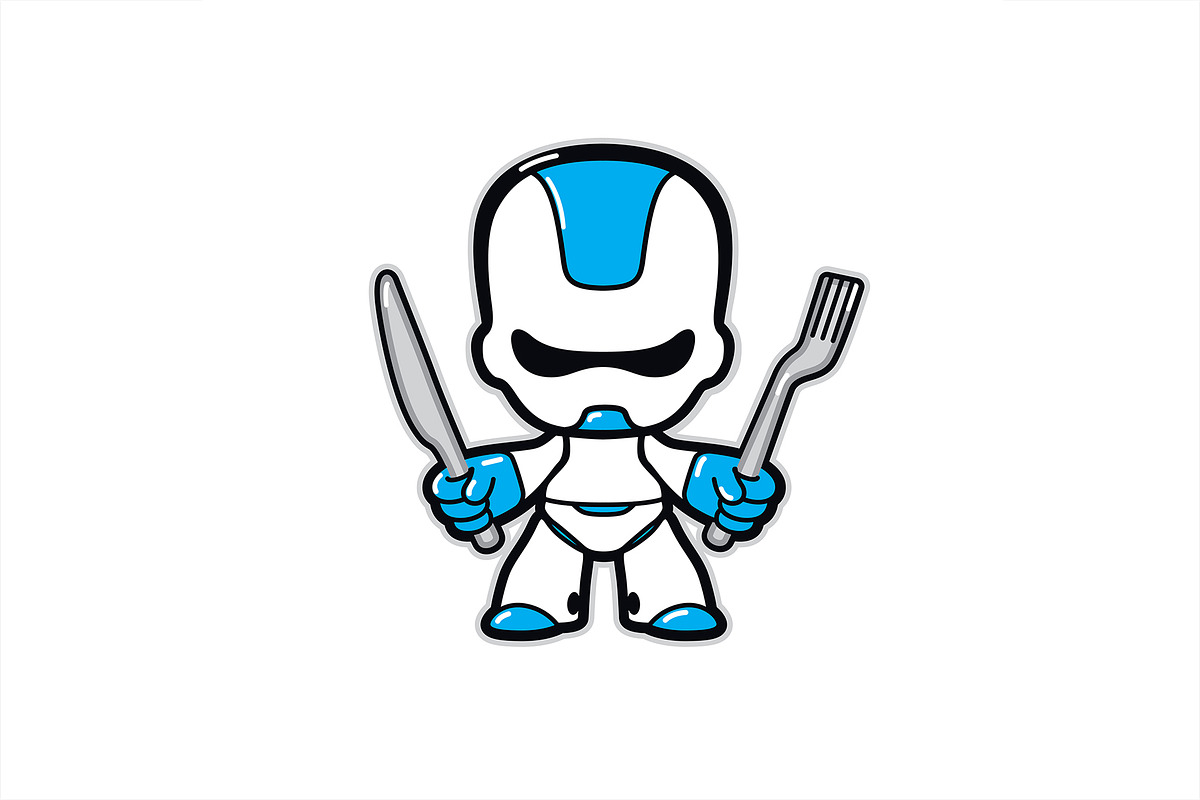 Mascot robot for cyber cafe!, a Branding & Logo Template by GeekClick (Photo 1 of 3)
