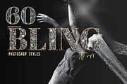 Bling it on Photoshop Styles, a Layer Style Add-On by Photohacklovers (Thumbnail 1 of 10)