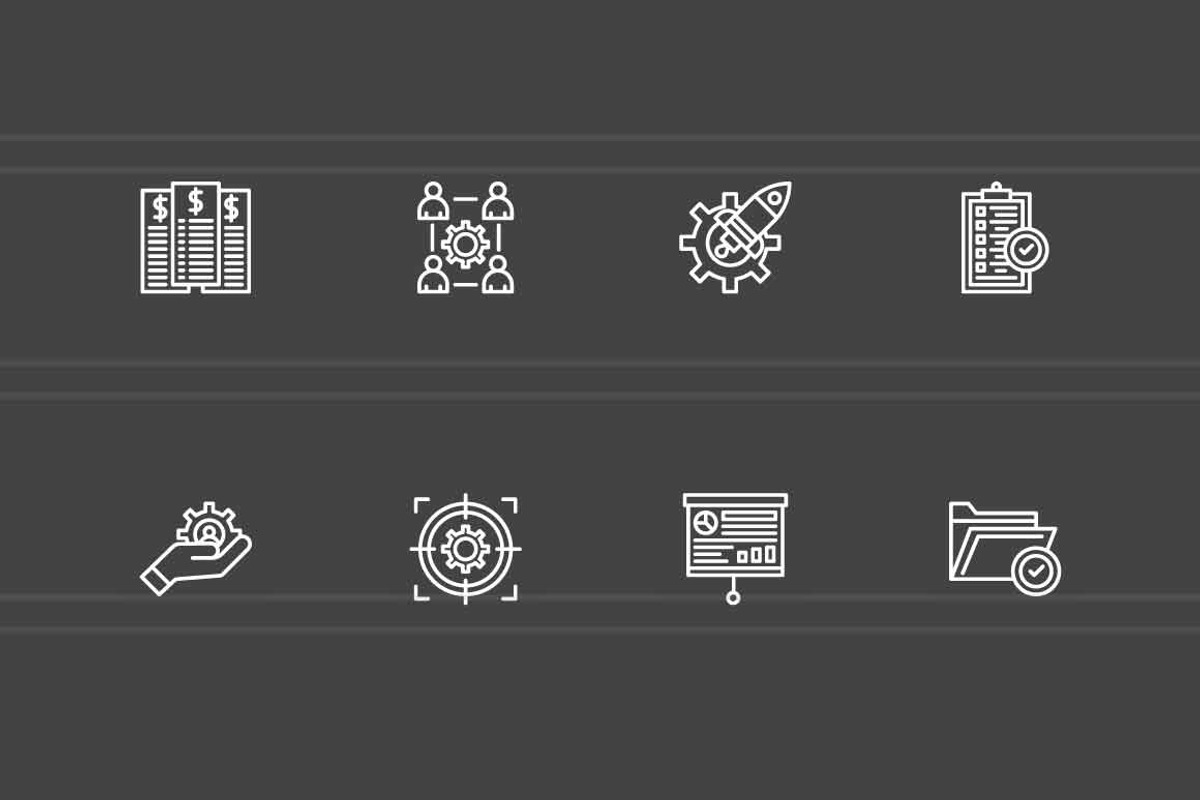25 Digital Agency Toolkit Icons, an Outline Icon by IconBunny (Photo 2 of 2)