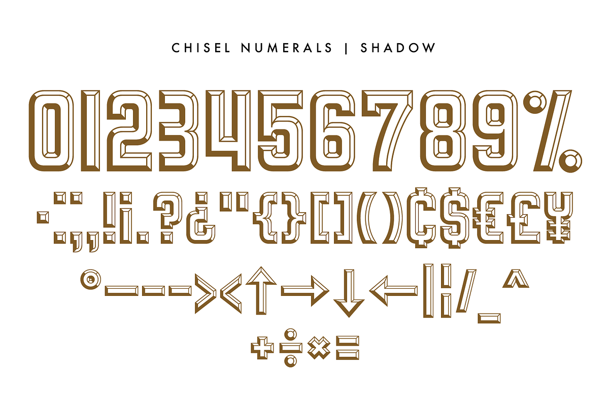 The Numerals Collection, a Handwritten Font by Drew Melton (Photo 11 of 18)