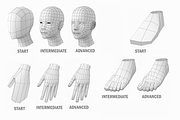 Female and Male Base Mesh A Pose, a Characters & Person 3D Model by VK Studio (Thumbnail 4 of 5)