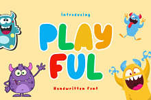 Playful is a cute handwritten font