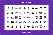 Factory icons, an Outline Icon by Wencory (Thumbnail 1 of 2)