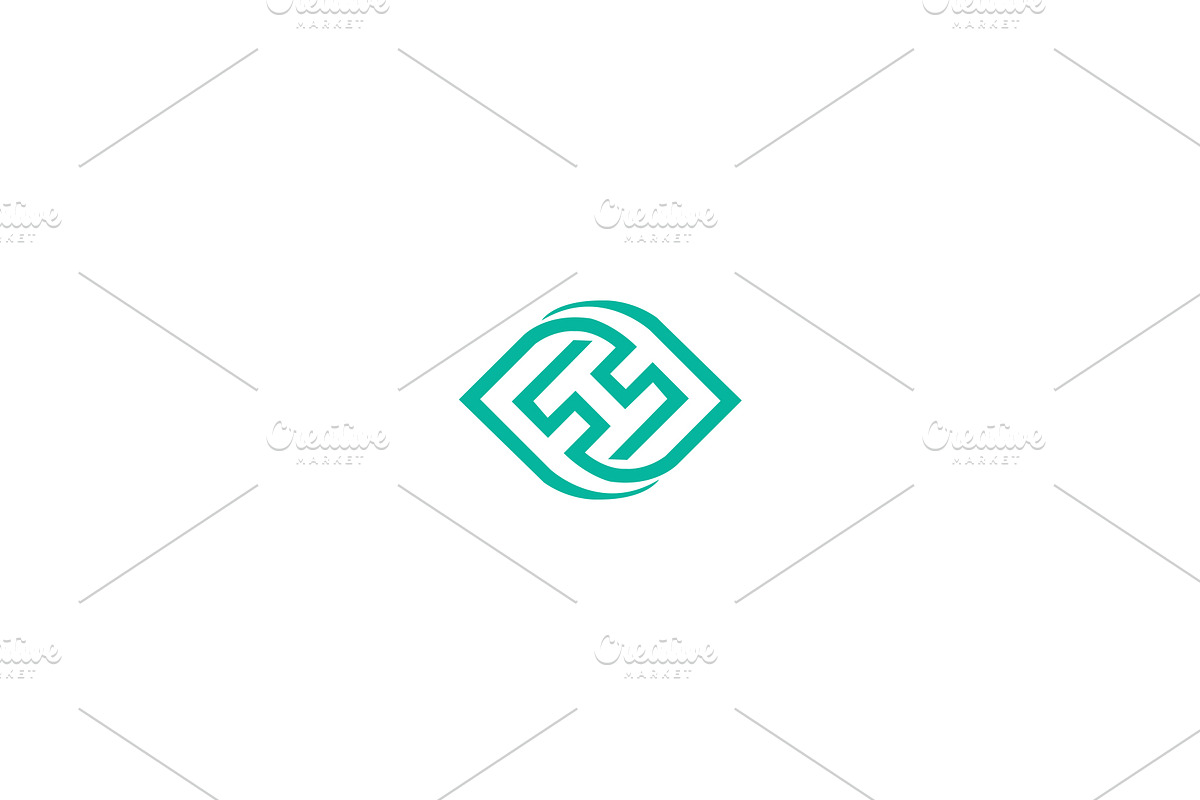 Eco H Logo, a Branding & Logo Template by Creative_Graphic