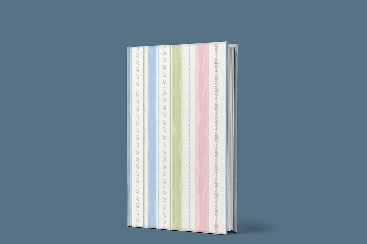Floral Stripe Seamless Pattern, a Pattern Graphic by elif (Photo 6 of 12)