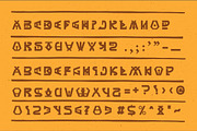 Axubies - Egyptian Gaming Font, a Sans Serif Font by Dhabee (Thumbnail 2 of 15)