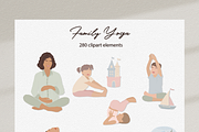Family Yoga 2 Illustration Set, a Sport Illustration by Irena Art (Thumbnail 11 of 14)