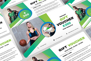 Sports Gift Voucher Design