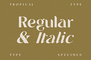 Tangerine - Retro Font, a Sans Serif Font by Tropical Type (Thumbnail 7 of 11)