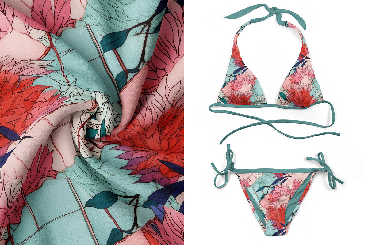 Korean Seamless Patterns - part 2, a Pattern Graphic by Ninterints (Photo 15 of 18)