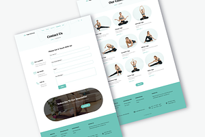 Yoga Harmony - Website Template