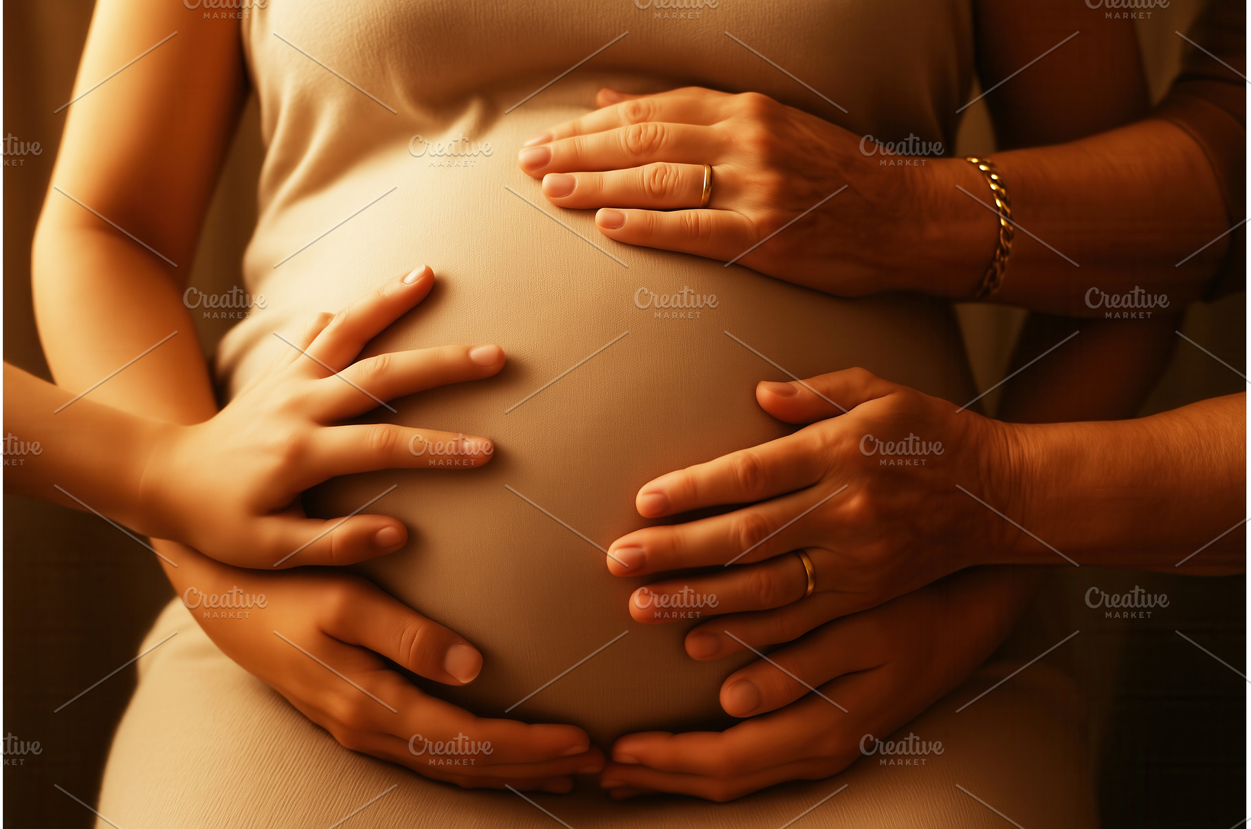 A close-up of multiple hands of, a Person Photo by Sergey Kotenev