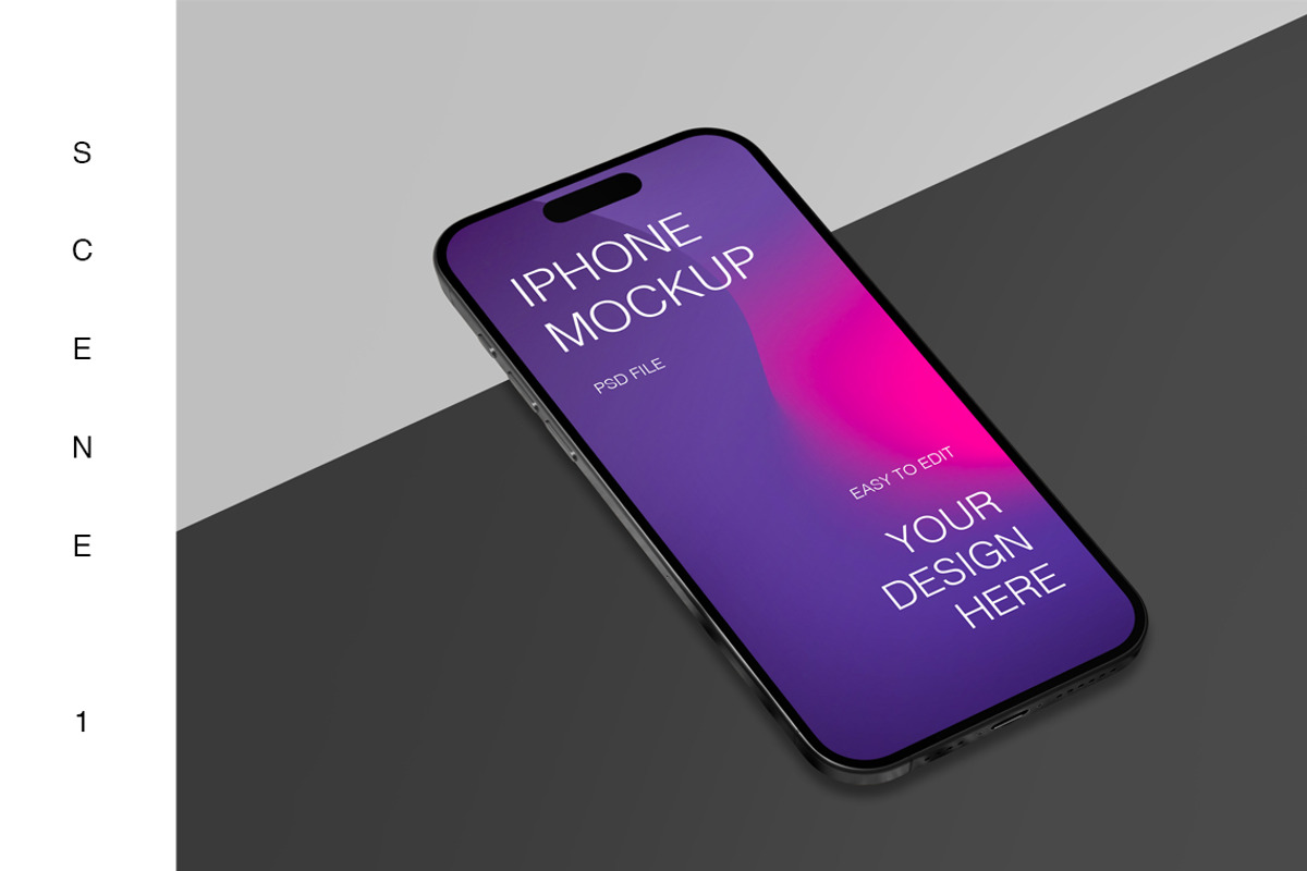 Showcase iPhone Mockup, an iPhone Mockup by Jiwstudio (Photo 3 of 5)