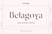 Belagoya, a Sans Serif Font by DYSA Studio (Thumbnail 1 of 14)