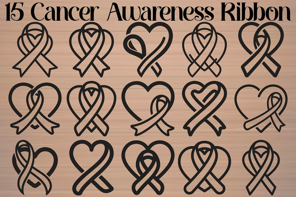 Cancer Awareness Ribbon, an Object Graphic by Gfx_Store (Photo 16 of 16)
