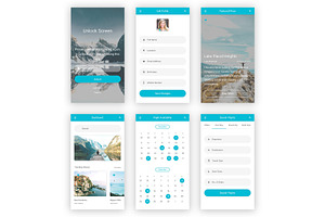 Travel & Flight Booking Sketch App