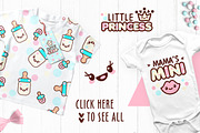 Cute vector prints for baby apparel, an Object Graphic by Kseniia Kuznetsova (Thumbnail 2 of 5)