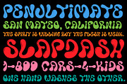 Lava Lamp, a Handwritten Font by Loudoun Design Co. (Thumbnail 3 of 5)
