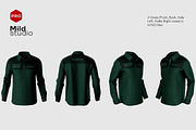 Tactical Dress Shirt V.04 Mockup, a Shirt Mockup by Mildstudio (Thumbnail 1 of 6)