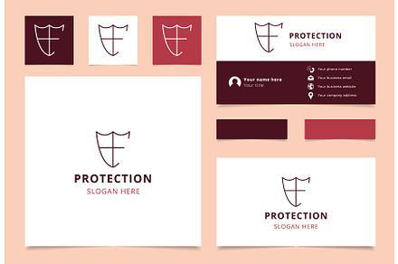 Business card design featuring a, an Object Illustration by Aimagenarium@gmail.com
