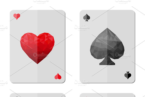 Aces In Triangle Style