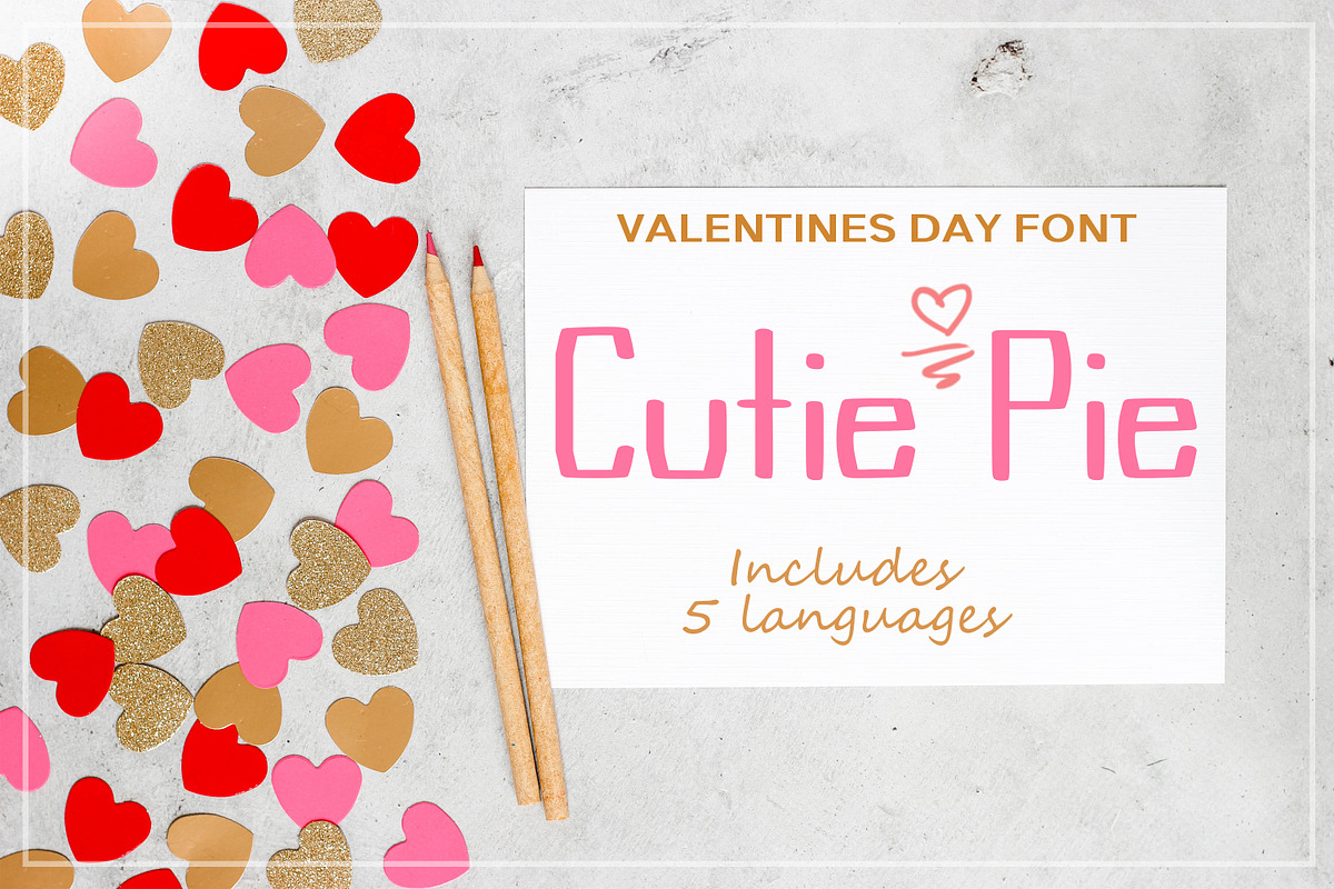 25 Valentine's Day Fonts, a Font by Eldamar Studio (Photo 50 of 51)
