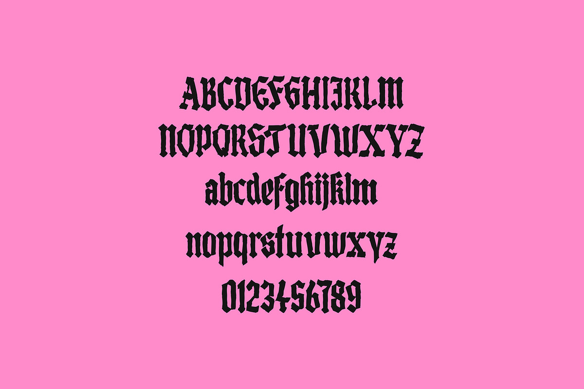 Black Madness, a Blackletter Font by Mirco Zett (Photo 2 of 7)