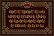 Kasatriyan Ancient Typeface, a Serif Font by Sitintahitam (Thumbnail 16 of 24)