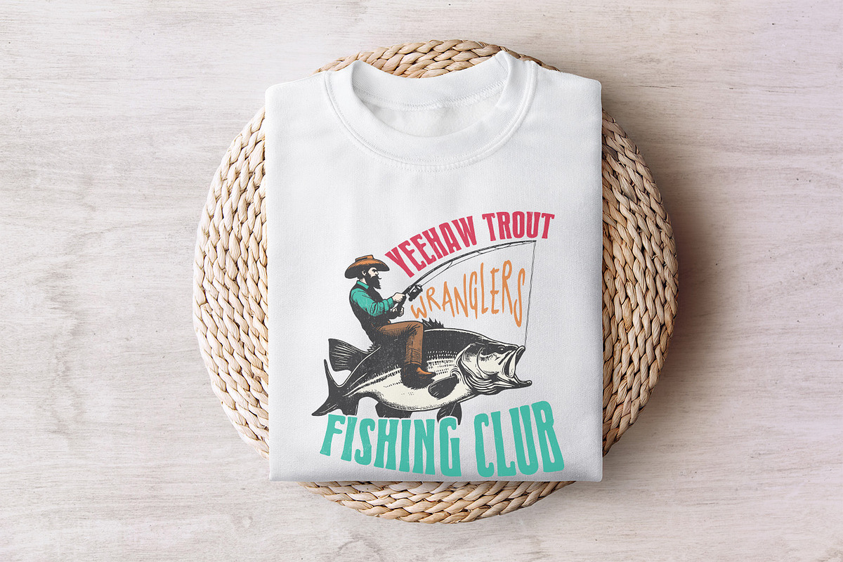 Trendy Western Fishing Club PNG, an Illustration by SharpMarketplace (Photo 7 of 9)