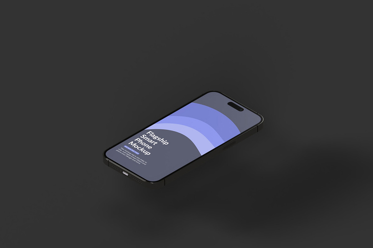 Animated iPhone 14 Pro Mockup Set, an iPhone Mockup by Modern Studio (Photo 8 of 9)