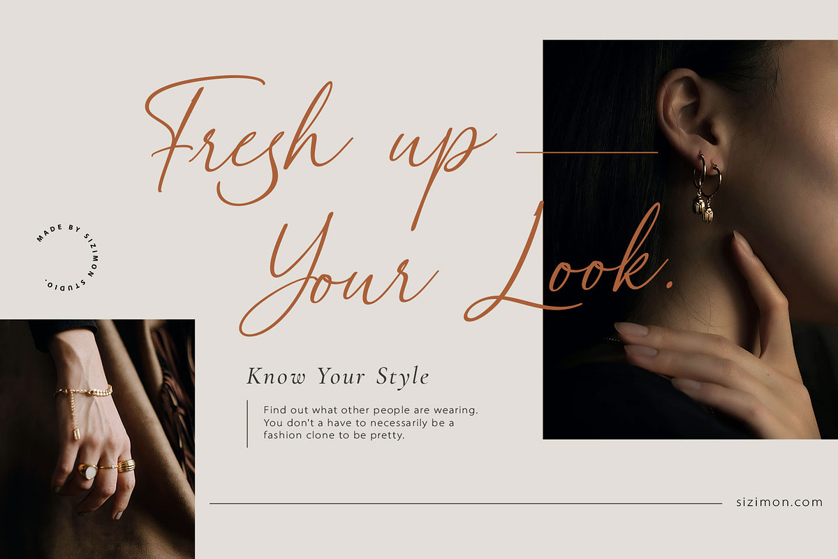 Valerie Indirose, a Script Font by sizimon (Photo 8 of 10)