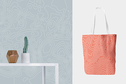 Contour Mapping II - North America, a Pattern Graphic by Hello Mart (Thumbnail 2 of 15)
