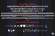 Coleman Font Family, a Font by Typekirk (Thumbnail 3 of 6)