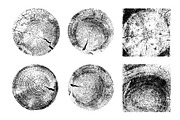 Big set of tree rings background., a Texture Graphic by Vector photo shop (Thumbnail 2 of 4)