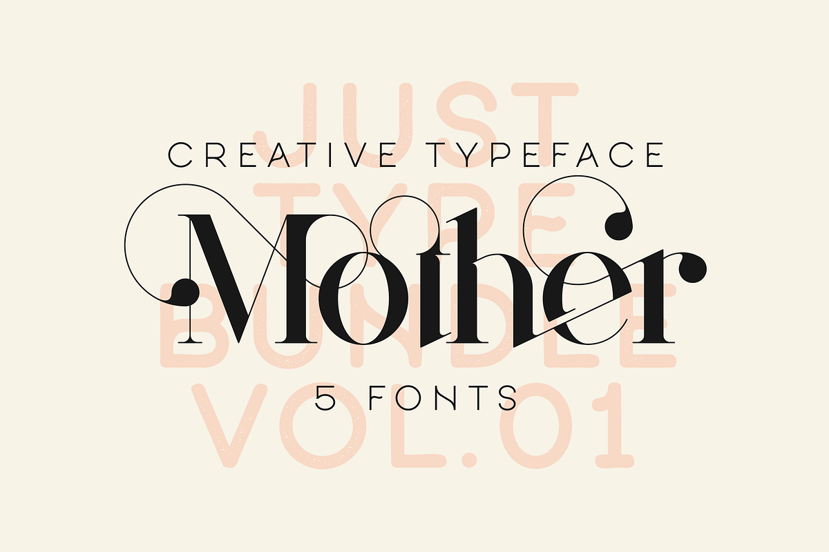 Just Type Bundle Vol.01 - 300 fonts, a Serif Font by VP Fonts (Photo 14 of 19)